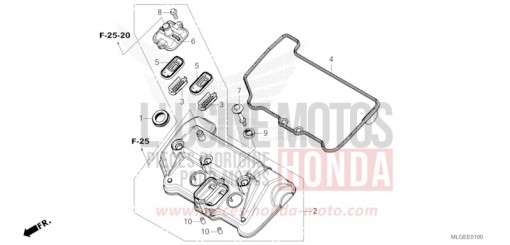 COUVERCLE DE CULASSE CRF1100DP de 2023